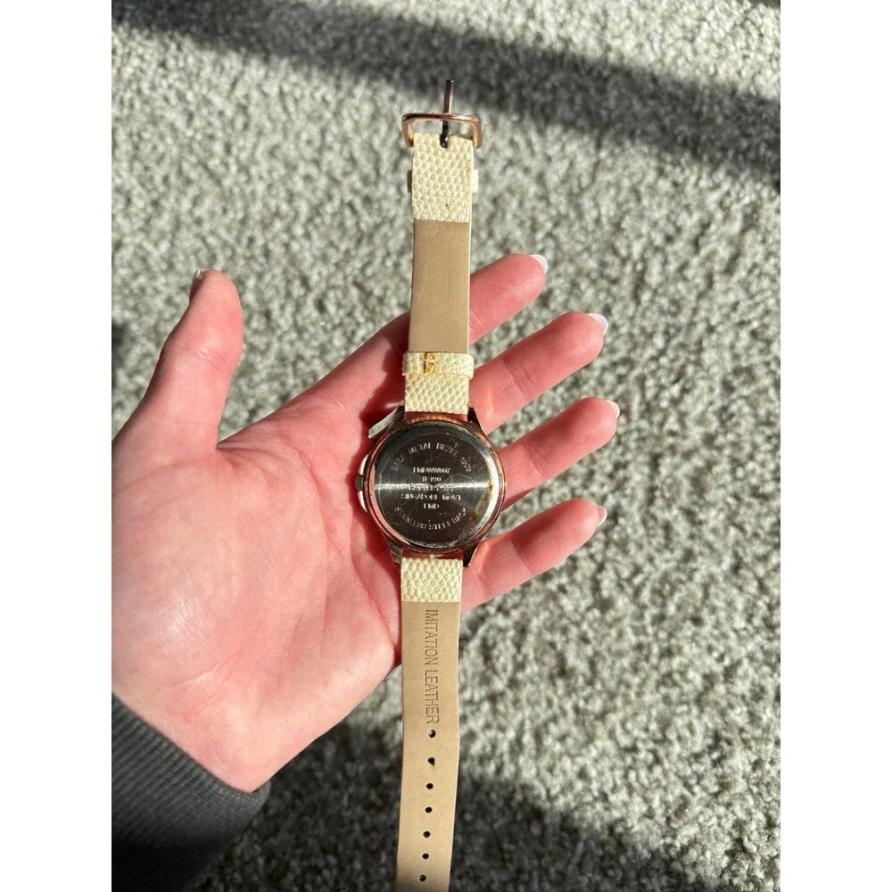 rose gold watch